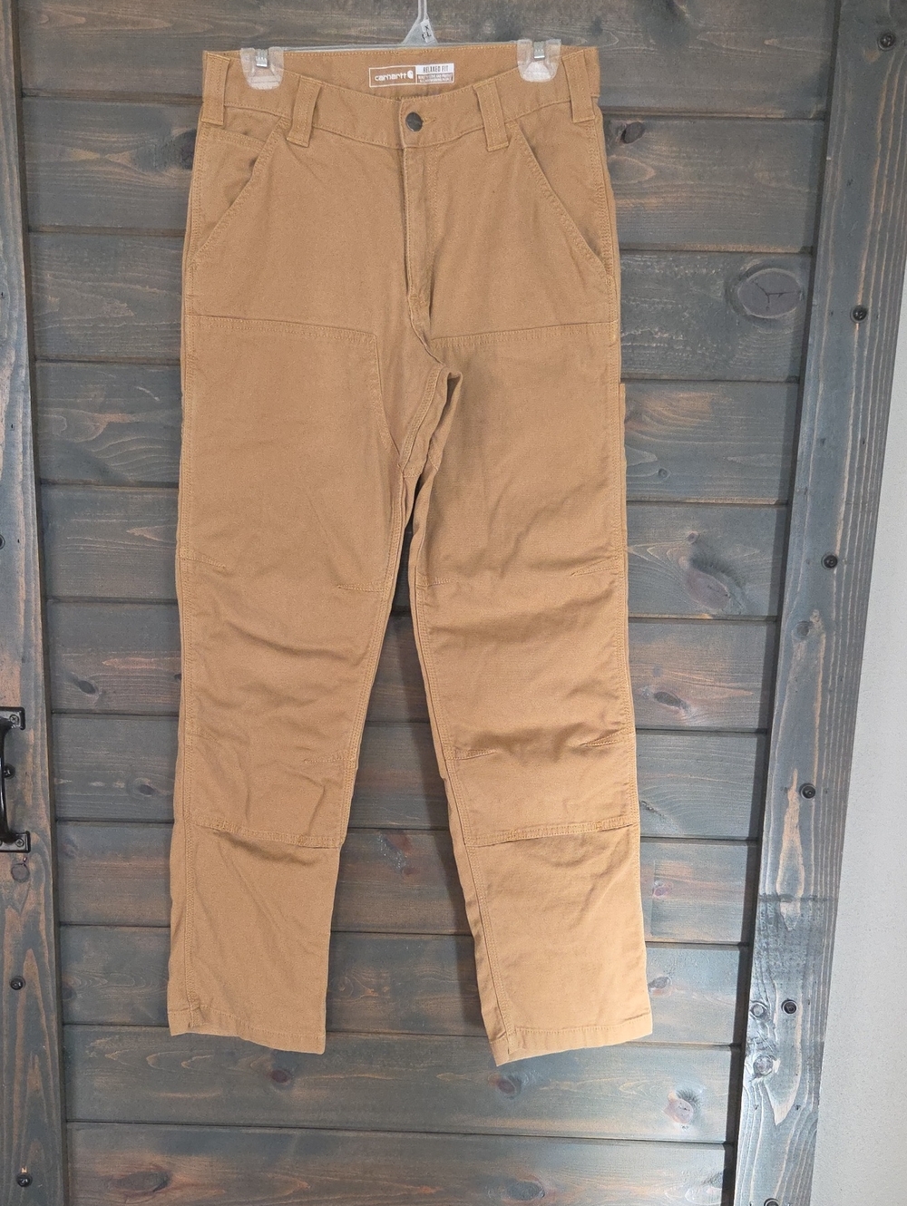 Carhartt Men’s Chore Pants in Khaki Brown